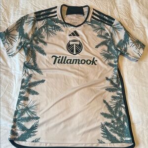 Adidas Portland Timbers Soccer Jersey large